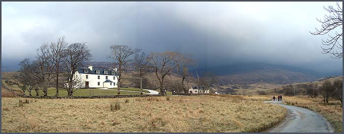 Starting off up Conival and Ben More Assynt, past the lovely lodge that acts as a bunkhouse and outdoor centre
