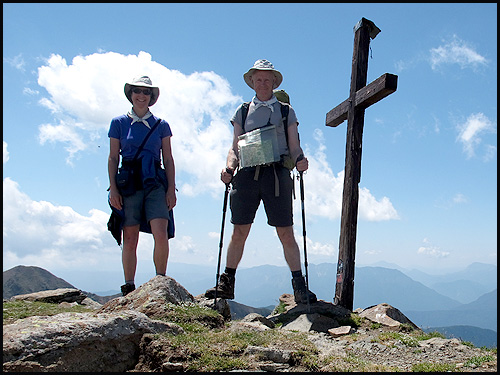 On Monte Gronlait on the E5