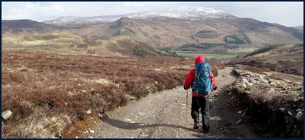 Descending towards Kinloch Rannoch