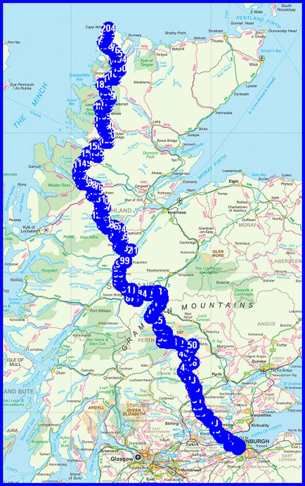 Markus's Planned Route