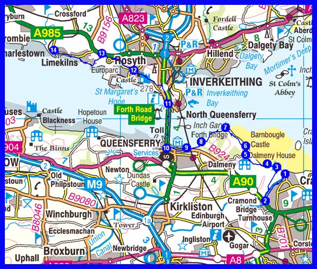 Day 1 Route