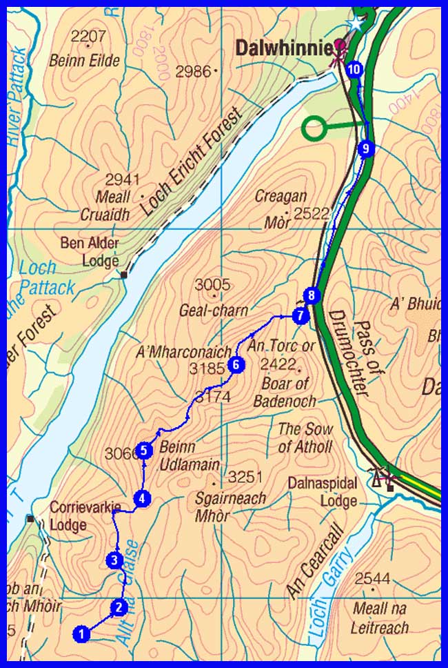 Day 8 route