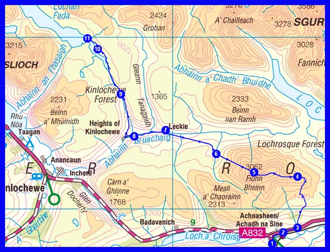 Day 9 route