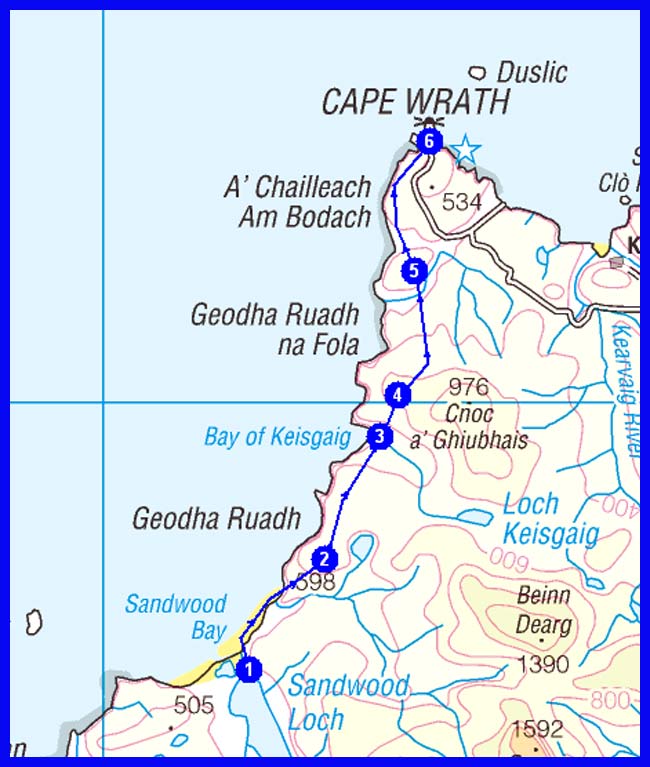 Day 9 route