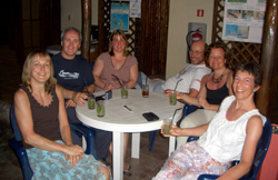 Post-diving cocktails