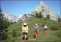 Strolling in to Averau