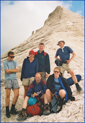John, Alys, Rupert, Chris, Carolyn & Martin