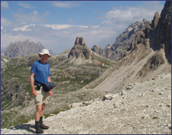 View to Drei Zinnen hut