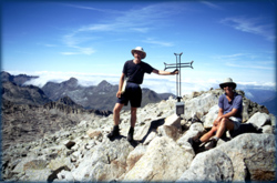 Summit of Tuc de Mulleres 3010m