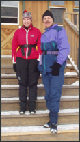 Helen and Ken at Lusk Cabin
