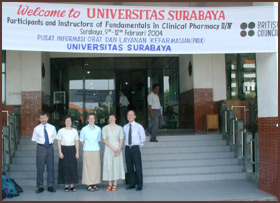 Library entrance