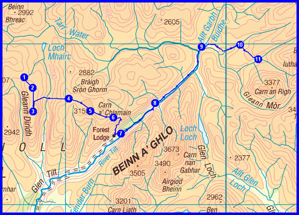 Day 10 route