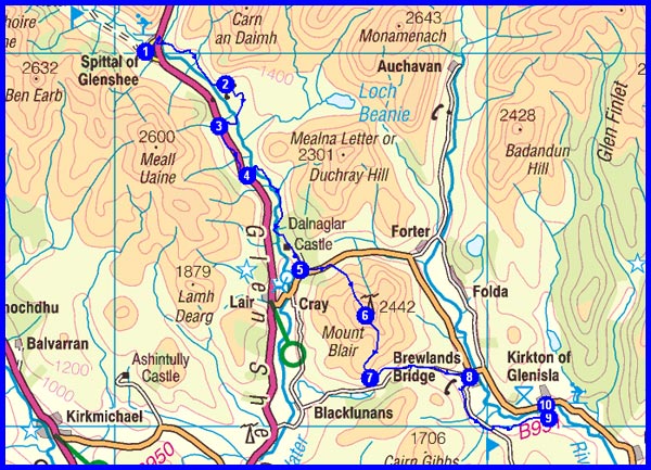 Day 12 route