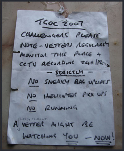 A message from the ghost of Faindouran Bothy!