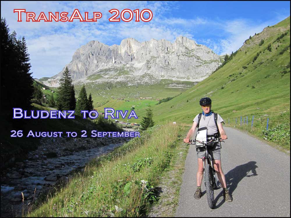 On the descent to St Antonien on Day 1