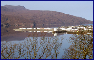 Ullapool across Loch Broom