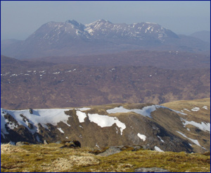 An Teallach from Sgurr Breac