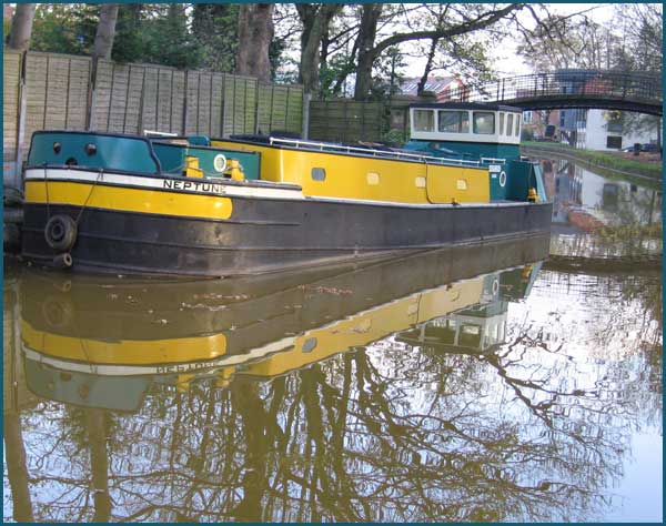In the canal basin